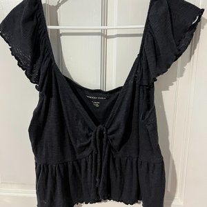 American Eagle Top, XXL, Summer Top, Charcoal